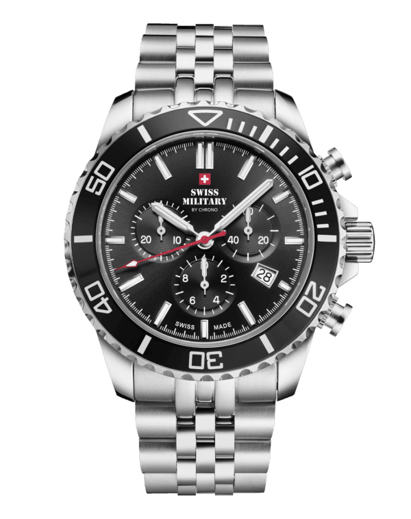 Swiss Military Men's Watch 43mm - SM34103.01 (Silver) 1
