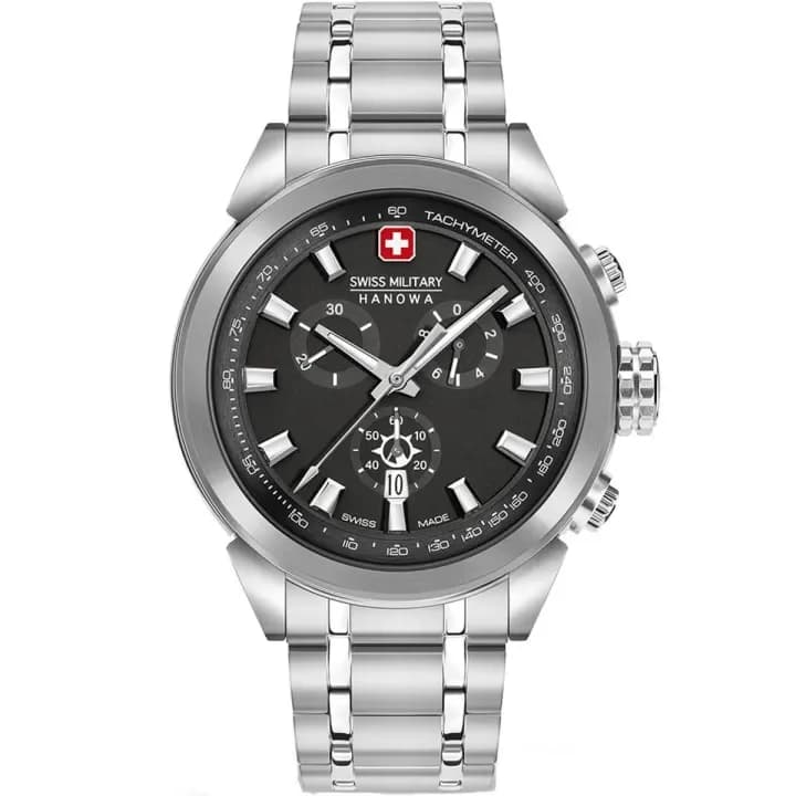 Swiss Military Chronograph Men's Watch 42mm - SMWGI2100202 (Silver) 1