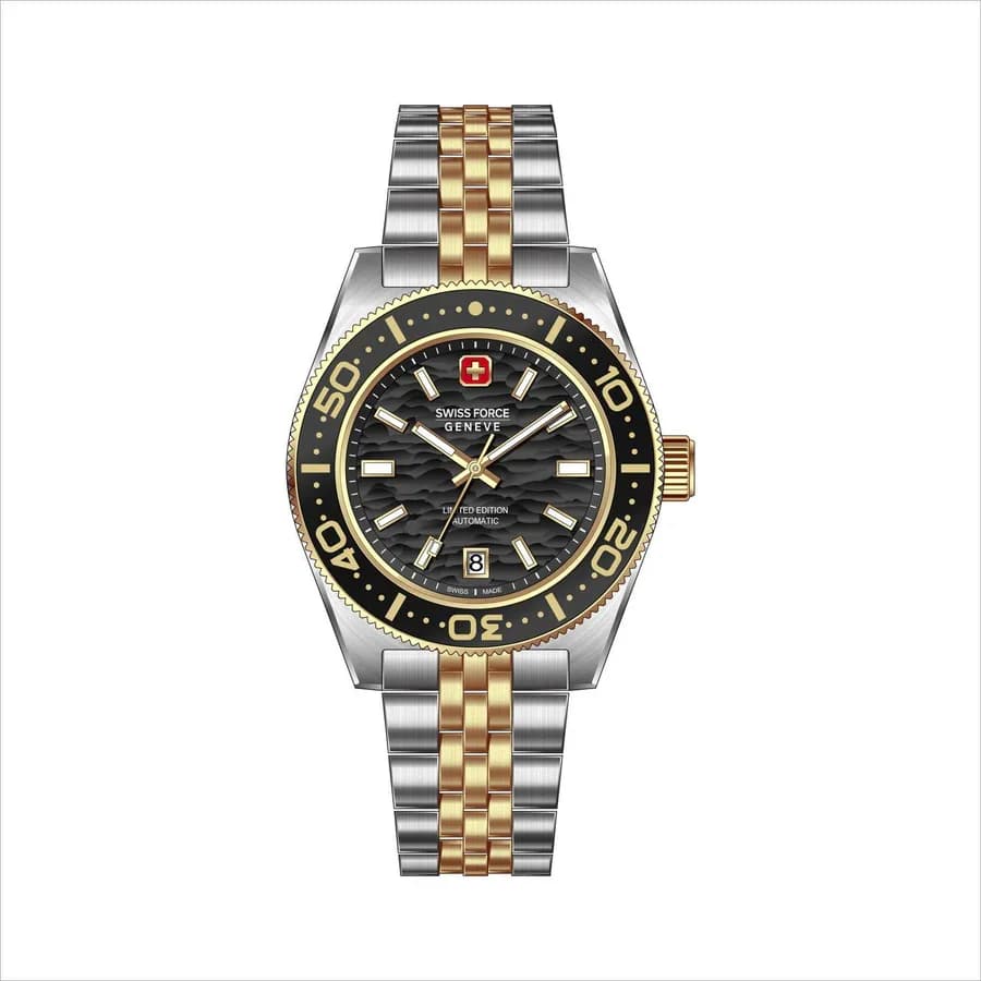 Swiss Military Men's Watch 40.5 mm - SF.D812SG.01 (Silver) 1