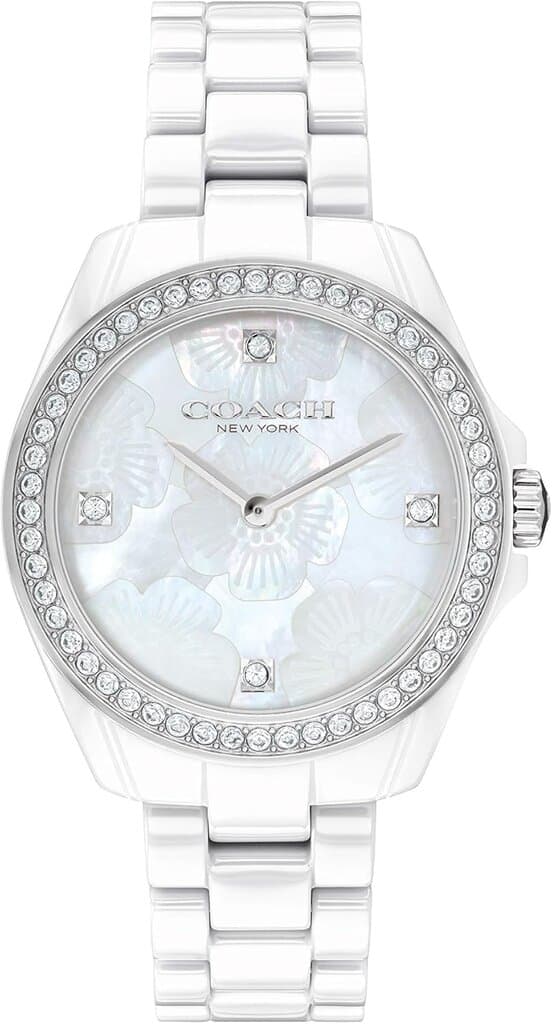 COACH Analog Women's Watch 32mm - 14503661 (White) 1