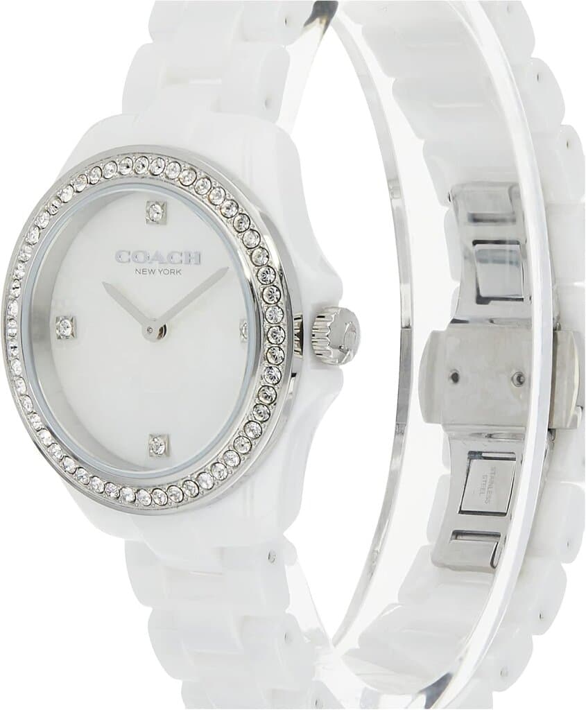 COACH Analog Women's Watch 32mm - 14503661 (White) 3