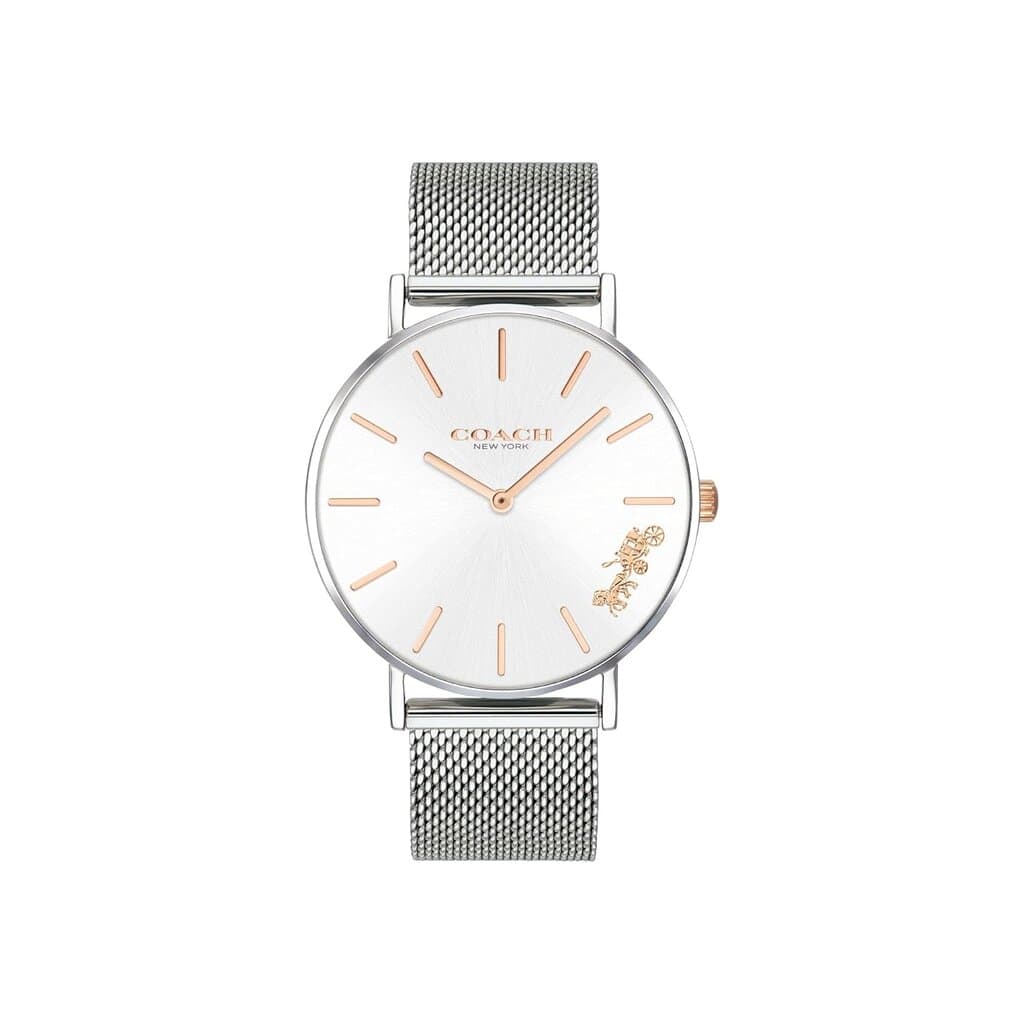 COACH Analog Women's Watch 36mm - 14503124W (Silver) 1