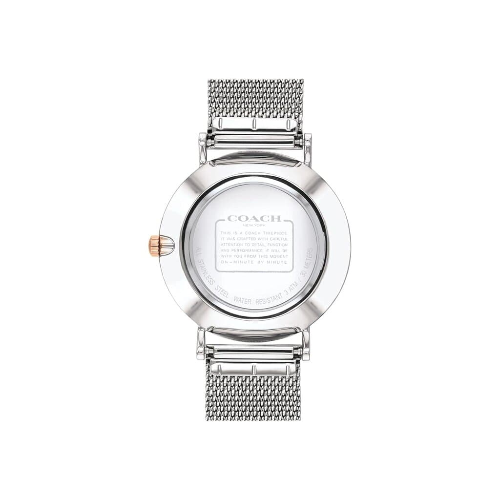 COACH Analog Women's Watch 36mm - 14503124W (Silver) 3