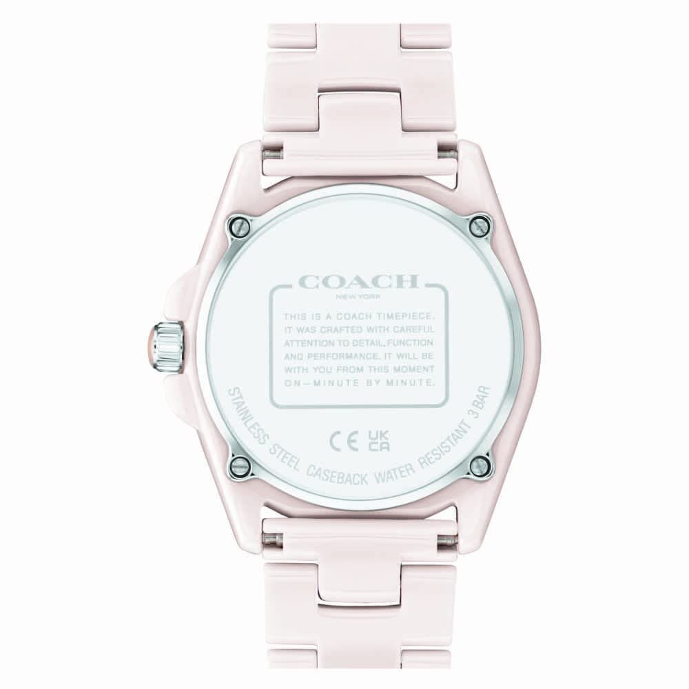 COACH Women's Watch 36MM - 14503939 (Light Pink) 3