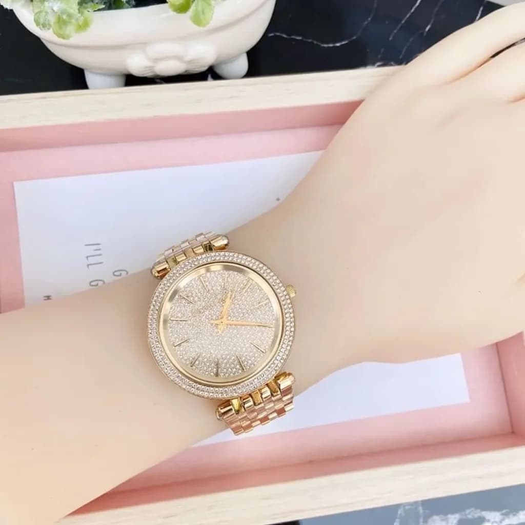 Michael Kors Women's Watch 39mm - MK3438 (Gold) 5