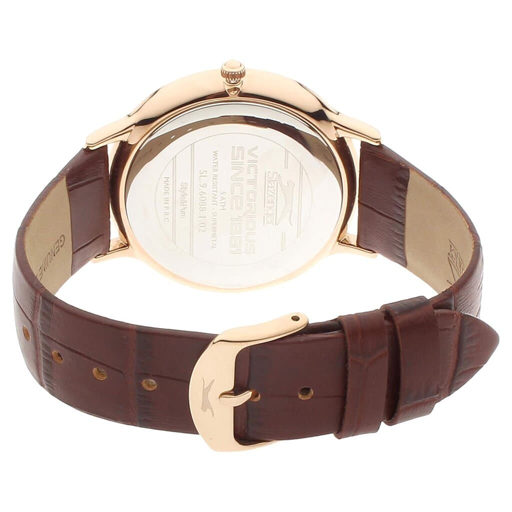 Slazenger Analog Men's Watch 42mm - SL.9.6088.1.02 (Brown) 4