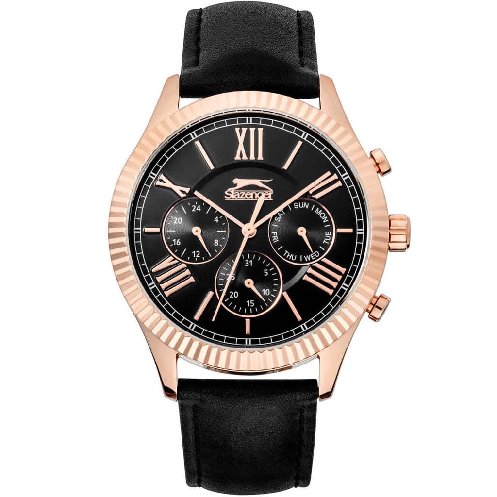 Slazenger Men's Watch 44mm - SL.09.6509.2.04 (Black) 1