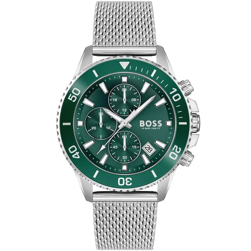 Hugo Boss Men's Watch 46mm - 1513905 (Silver) 1