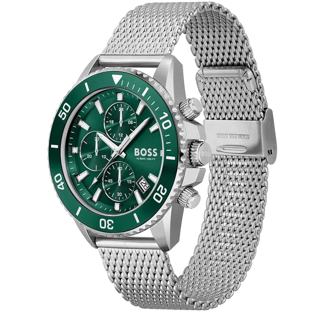 Hugo Boss Men's Watch 46mm - 1513905 (Silver) 2