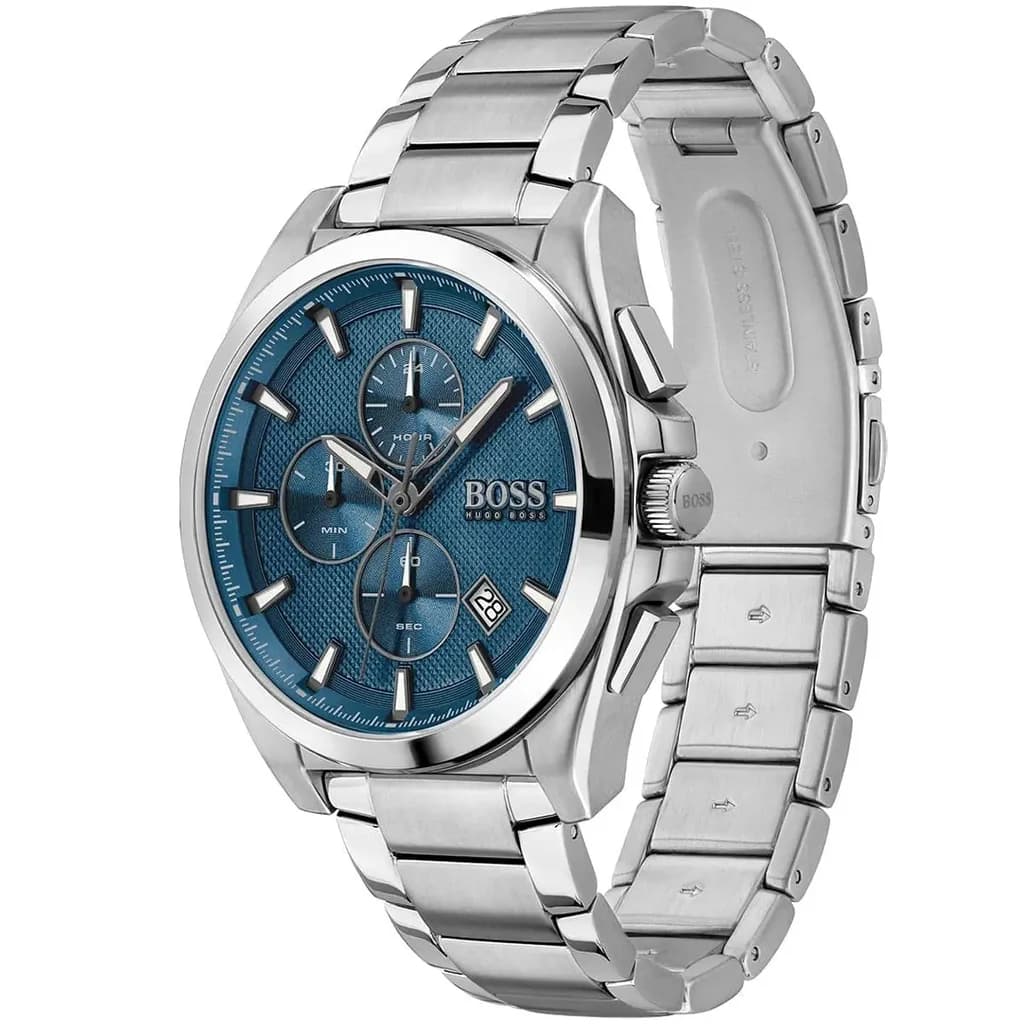 Hugo Boss Men's Watch 46mm - 1513884 (Silver) 2