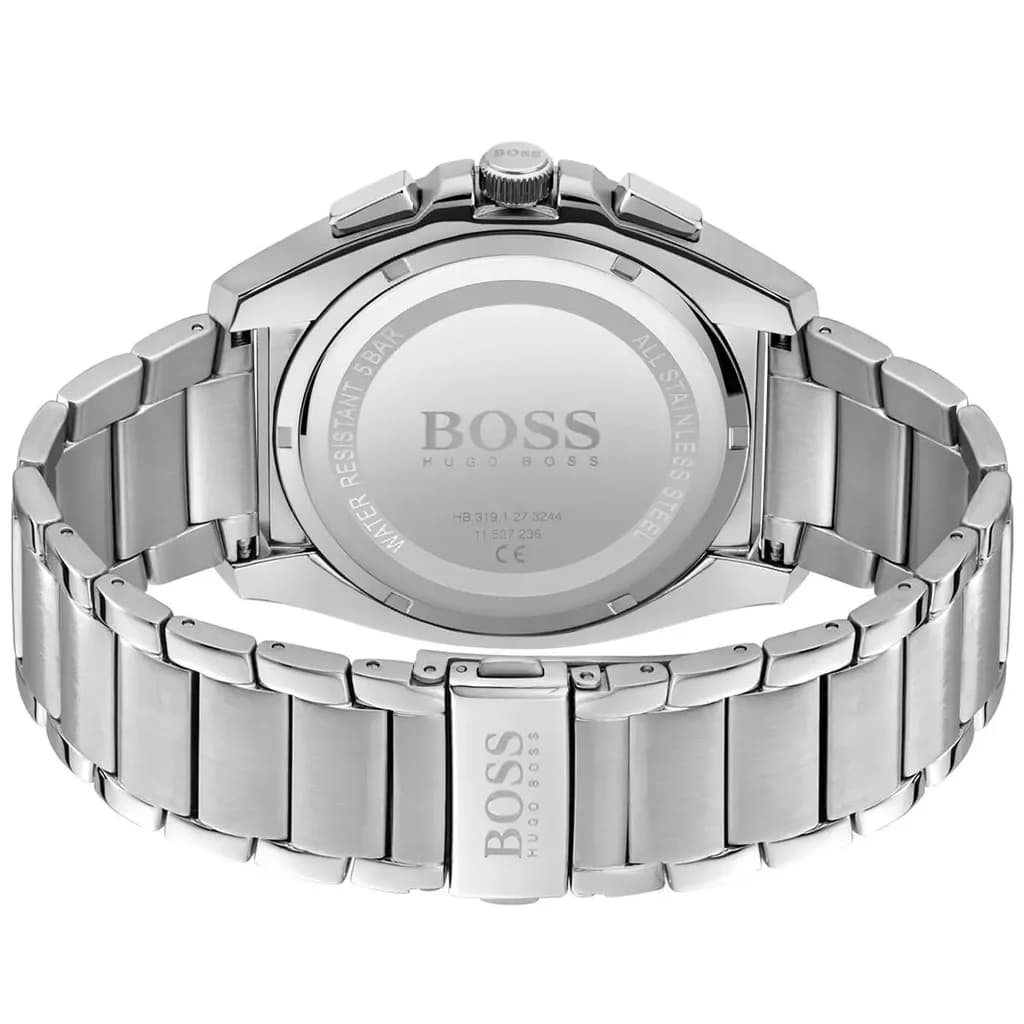 Hugo Boss Men's Watch 46mm - 1513884 (Silver) 3