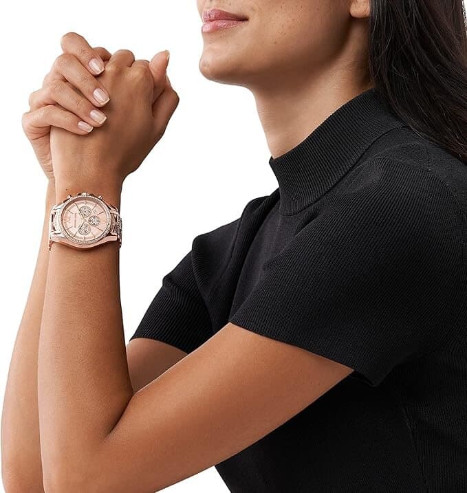 Michael Kors Women's Watch 44mm - MK6730 (Gold) 5