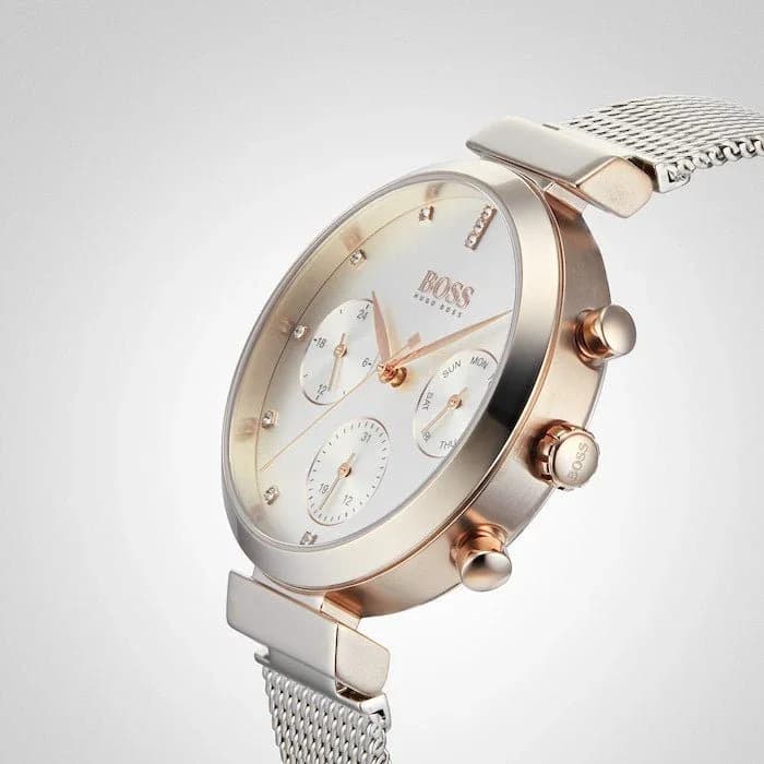 HUGO BOSS Chronograph Women's Watch 36mm - 1502551 (Silver) 3