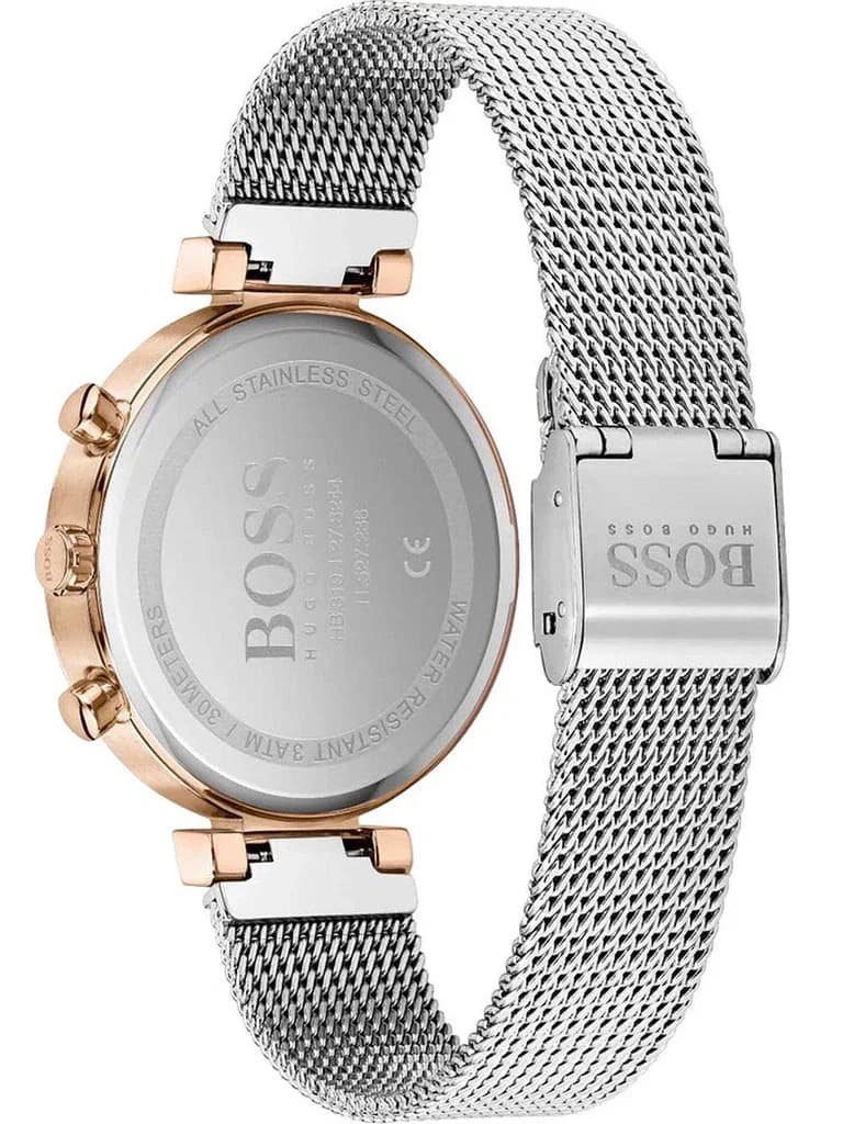 HUGO BOSS Chronograph Women's Watch 36mm - 1502551 (Silver) 5