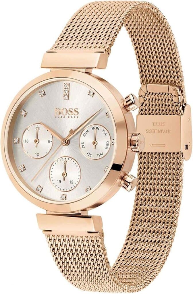 HUGO BOSS Multifunction Women's Watch 36mm - 1502553 (Rose Gold) 2