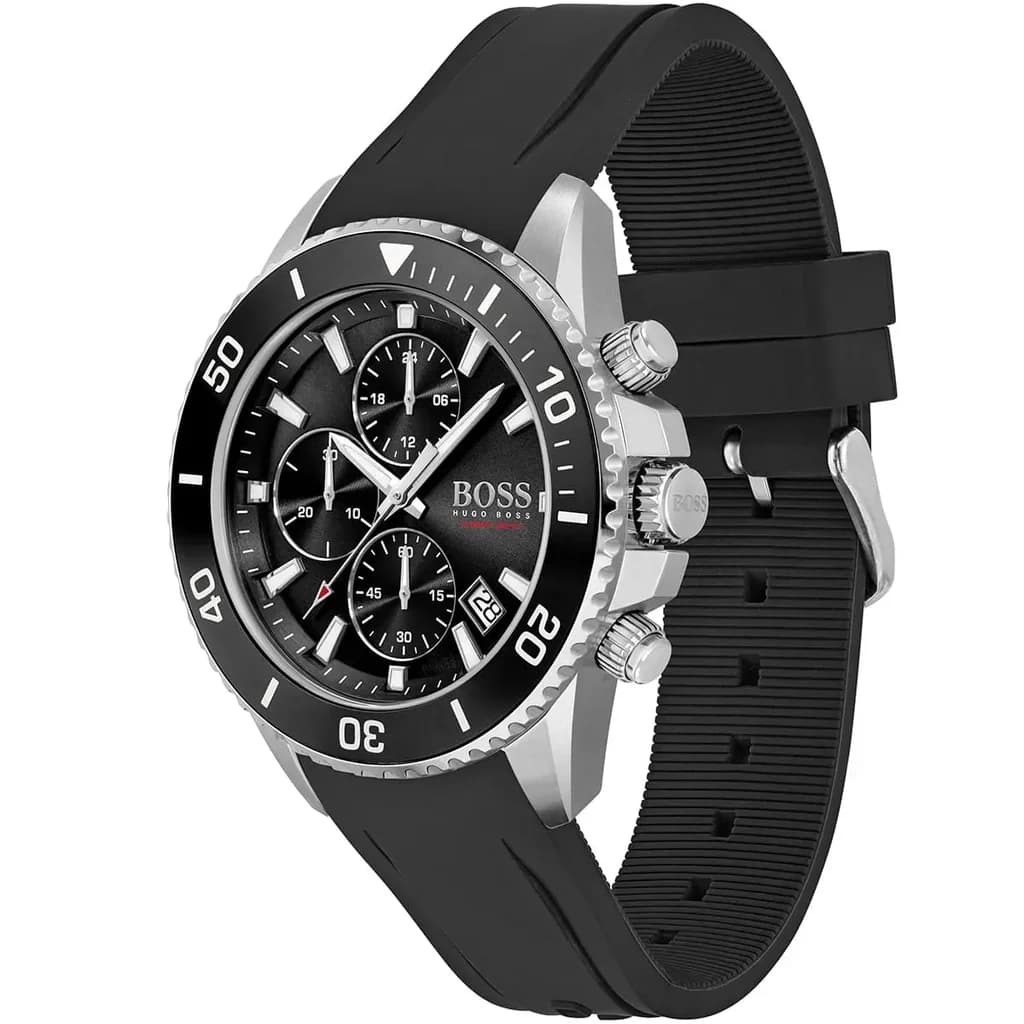 Hugo Boss Men's Watch 46mm - 1513912 (Black) 2