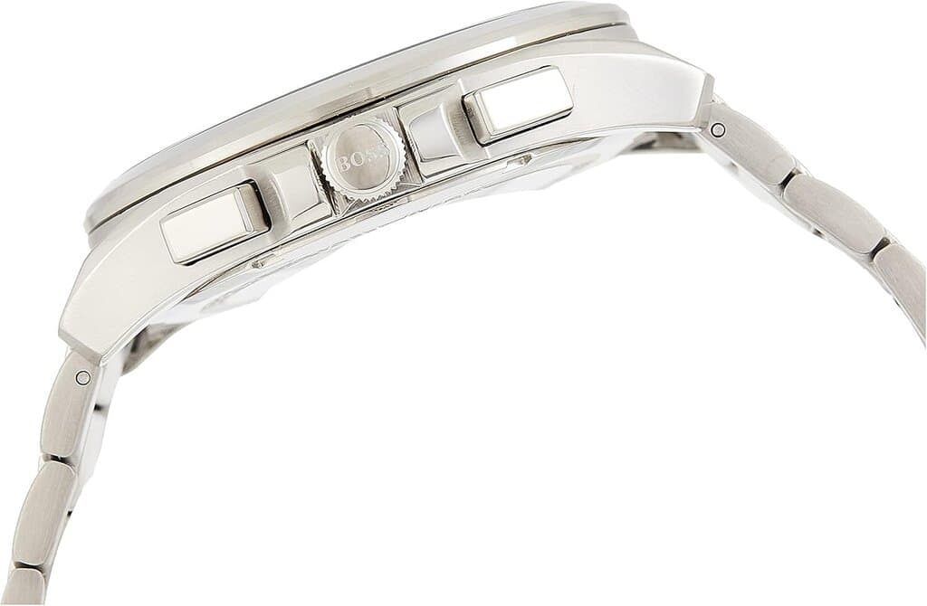 HUGO BOSS Analog Men's Watch 46mm - 1513884 (Silver) 3