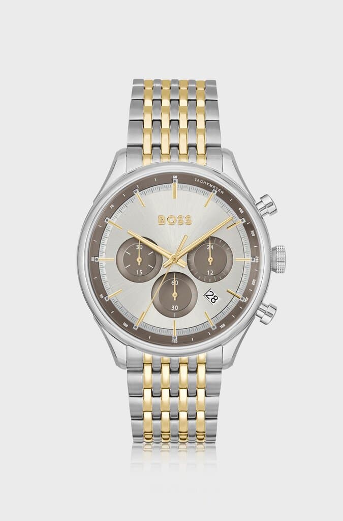 HUGO BOSS Chronograph Men's Watch 45mm - 1514053 (Silver) 1