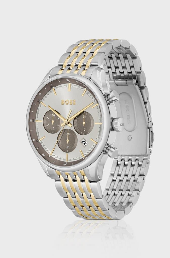 HUGO BOSS Chronograph Men's Watch 45mm - 1514053 (Silver) 2