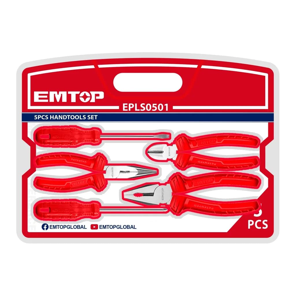 EMTOP 5pc General Purpose Tool Set - EPLS0501 1