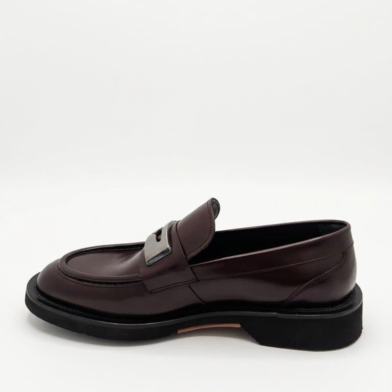 Grand Oxford Men's Leather Shoes - Dark Brown (45) 2