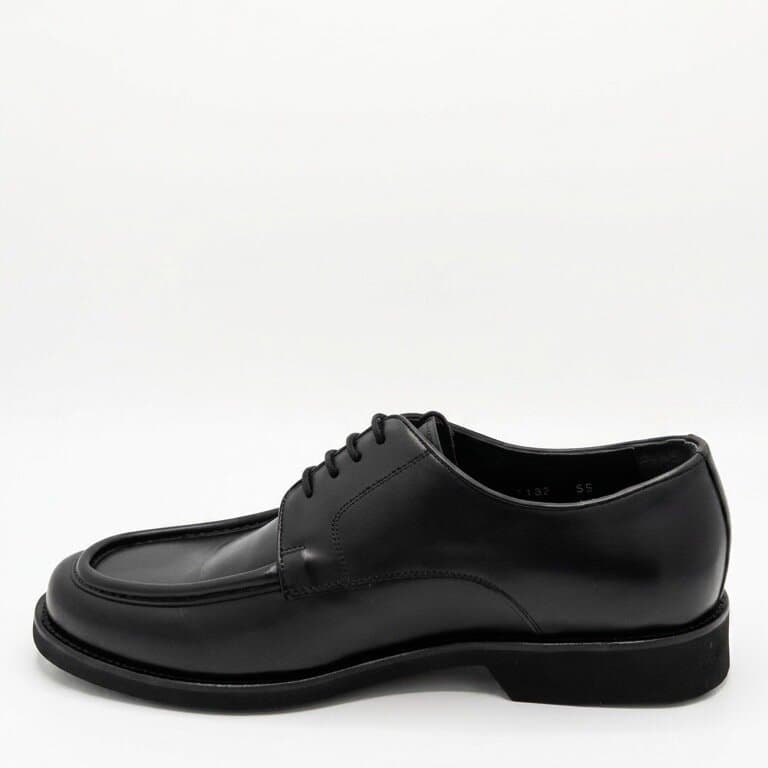 Grand Oxford Men's Leather Shoes - Black (45) 2