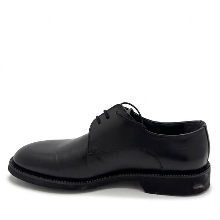 Grand Oxford Men's Leather Shoes - Black (45) 2