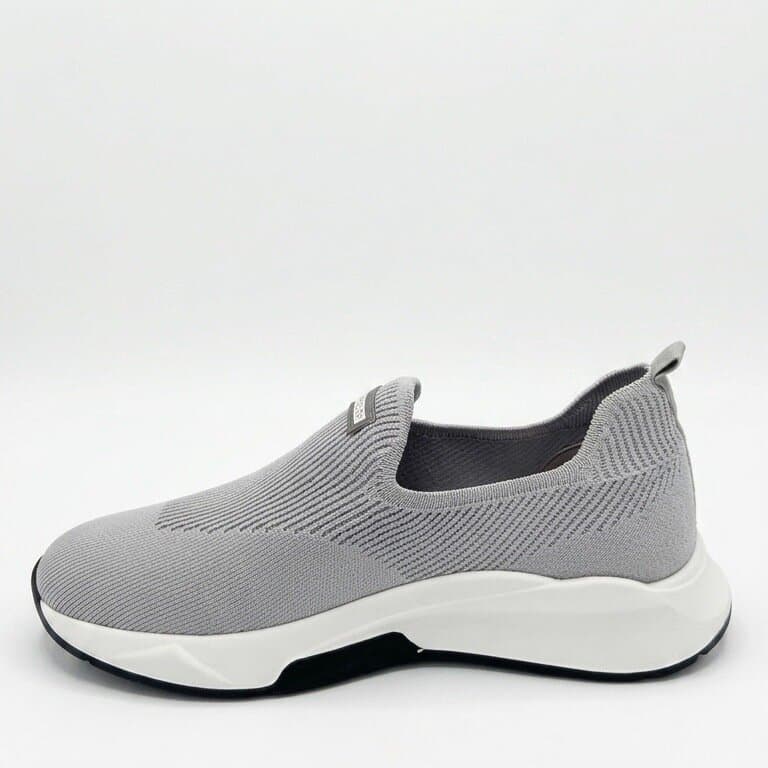 KING PAOLO Men's Suede Shoes - Light Gray (44) 2