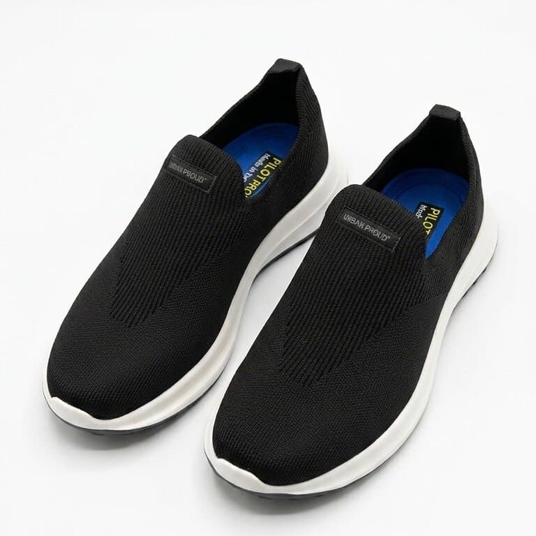 KING PAOLO Men's Suede Shoes - Black (44) 1