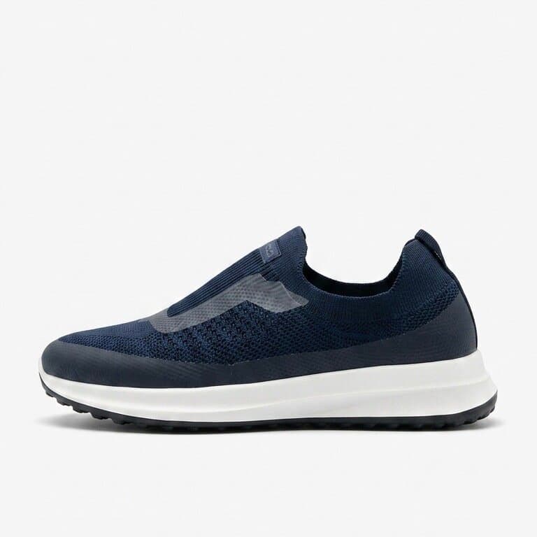 KING PAOLO Men's Suede Shoes - Navy Blue (44) 2