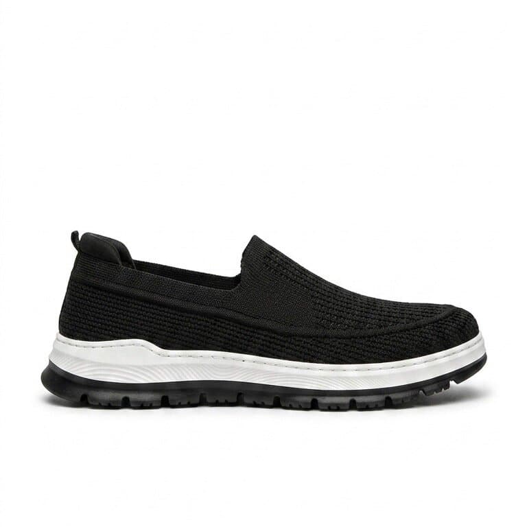 KING PAOLO Men's Suede Shoes - Black (44) 1
