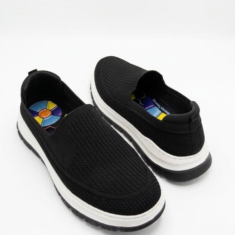 KING PAOLO Men's Suede Shoes - Black (44) 3