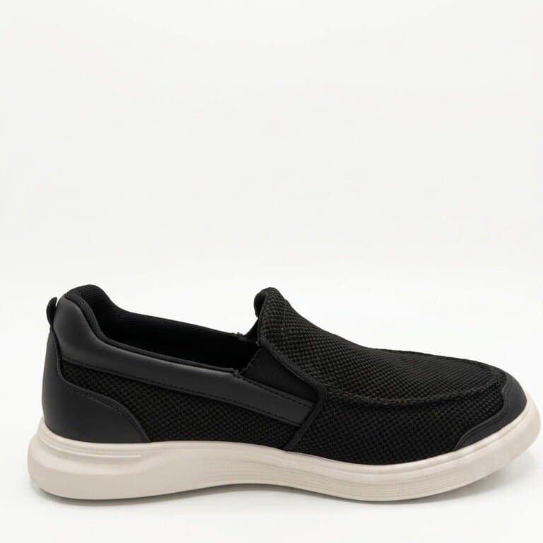 KING PAOLO Men's Suede Shoes - Black (44) 2
