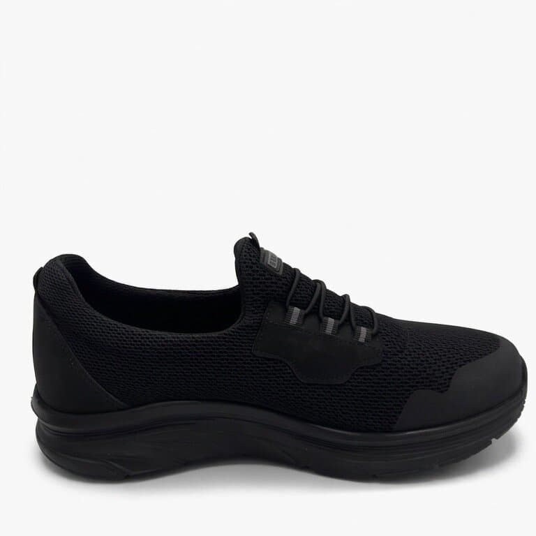KING PAOLO Men's Suede Shoes - Black (44) 2