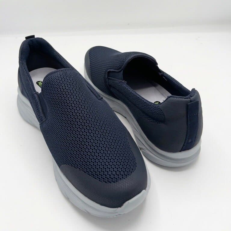 KING PAOLO Men's Suede Shoes - Navy Blue (44) 3
