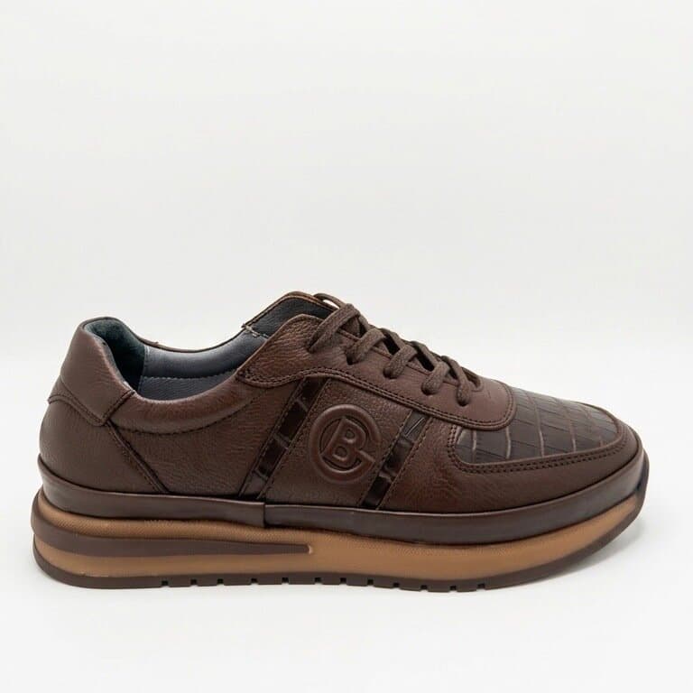 Grand Oxford Men's Leather Shoes - Dark Brown (44) 3