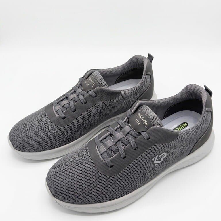 King Paolo Men's Shoes - Gray (44) 1