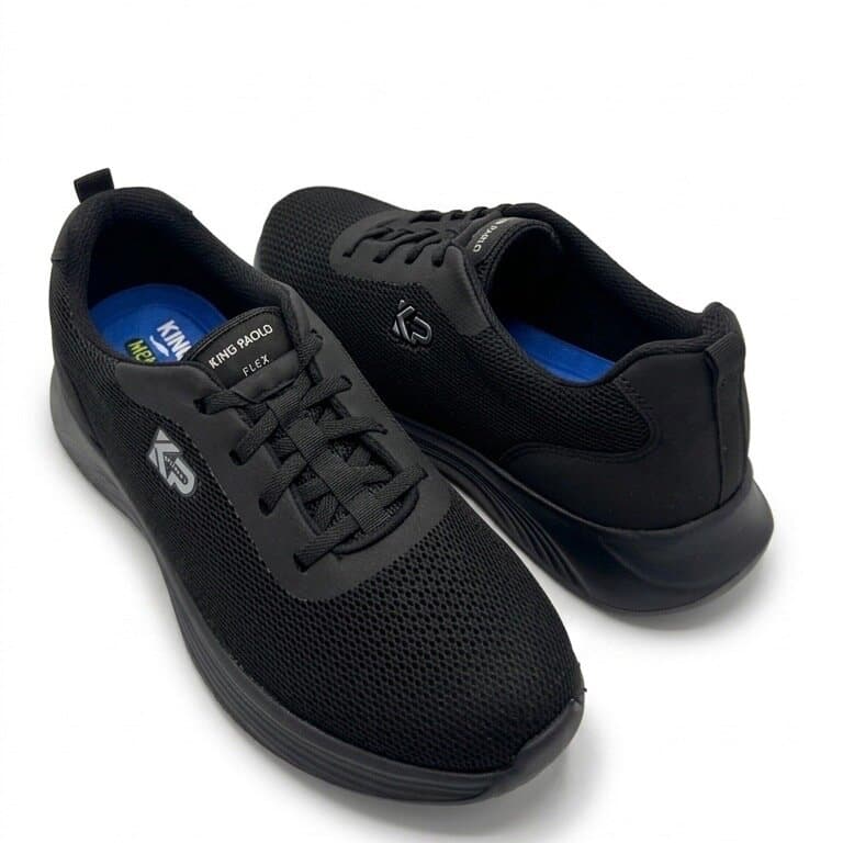 King Paolo Men's Shoes - Black (44) 4
