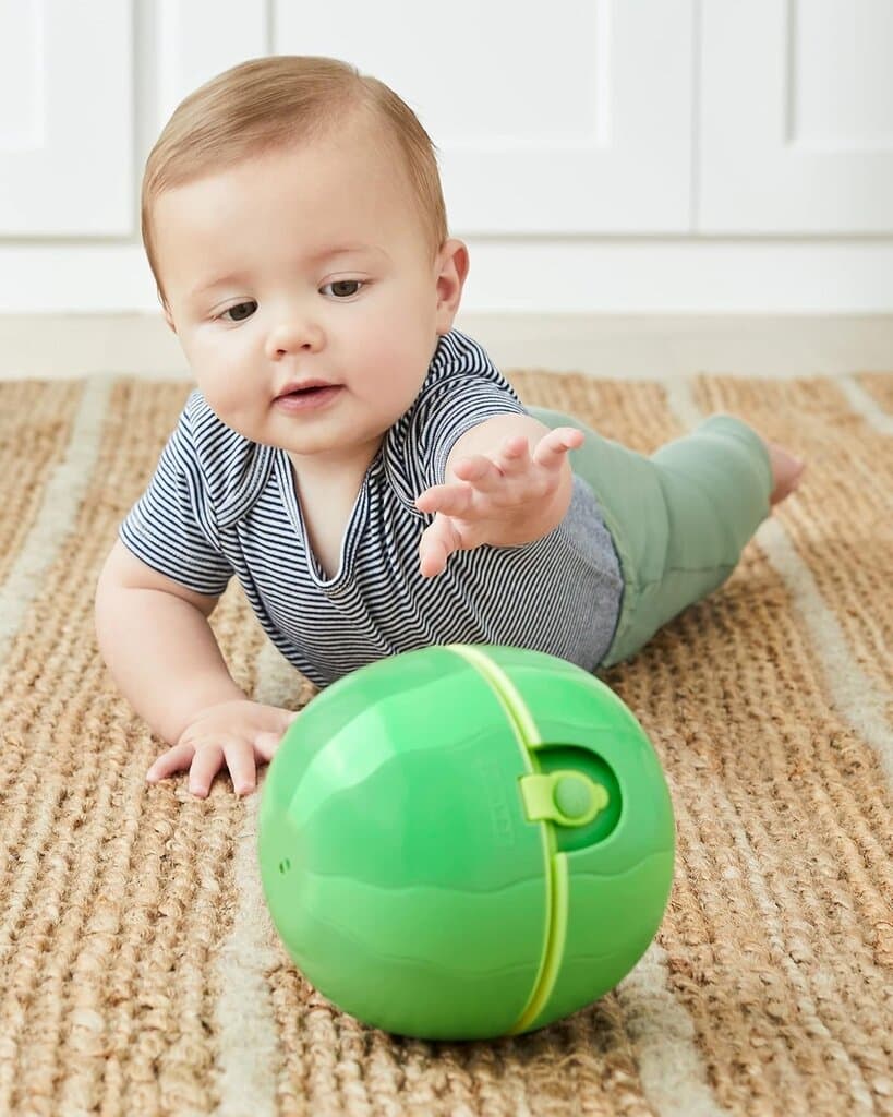 Skip Hop Farmstand Melon Drum Musical Baby Toy 8