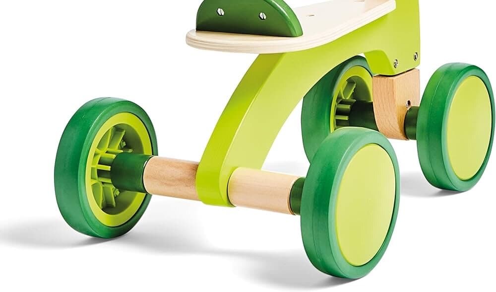 Hape Scoot Around Toddler Wood Ride-On Bike - Light Green 9