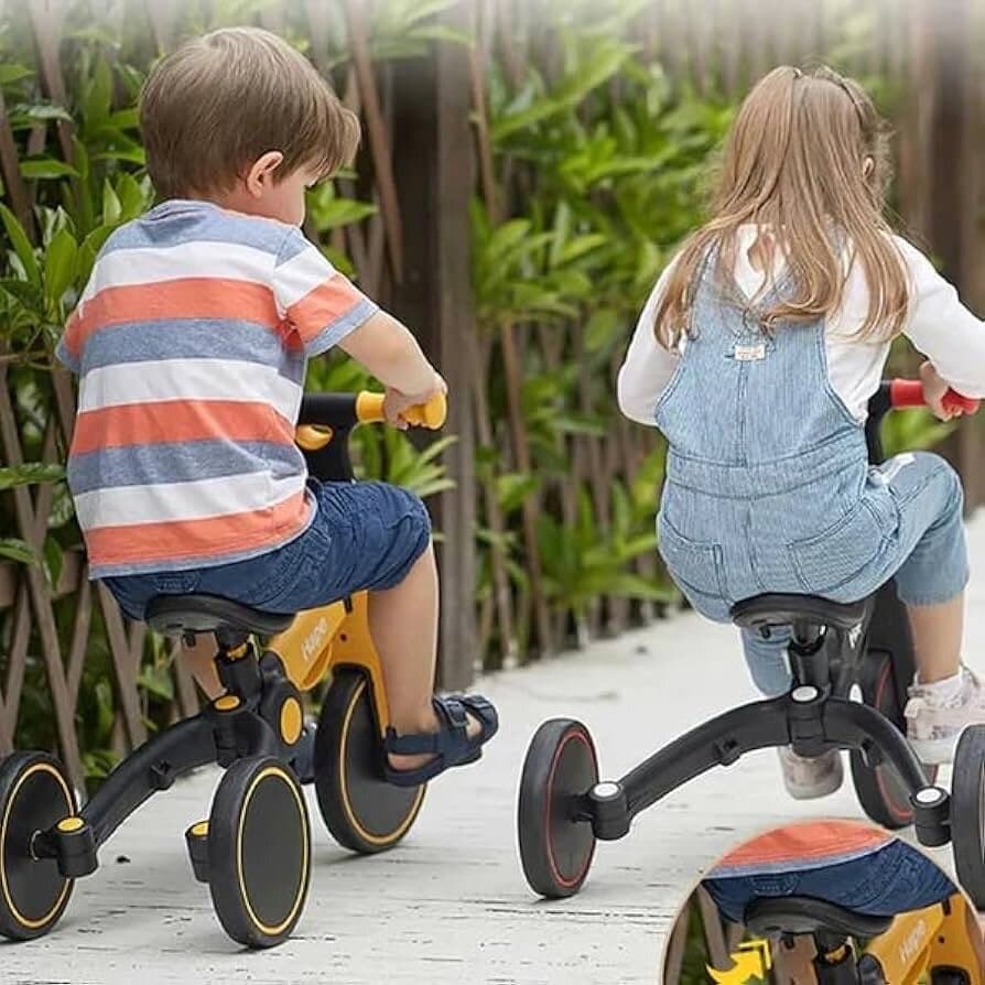 Hape Aluminum Children's Bicycle - Yellow 7