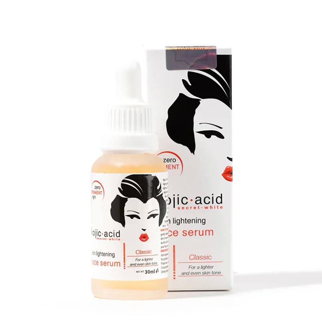 Kojic Acid Secret White Face Serum Zero Pigment Light Skin Lightening Treatment 1
