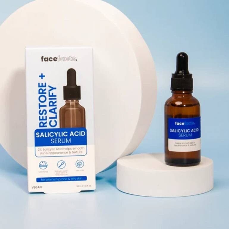 Face Facts Restore Clarify Salicylic Acid Serum 1