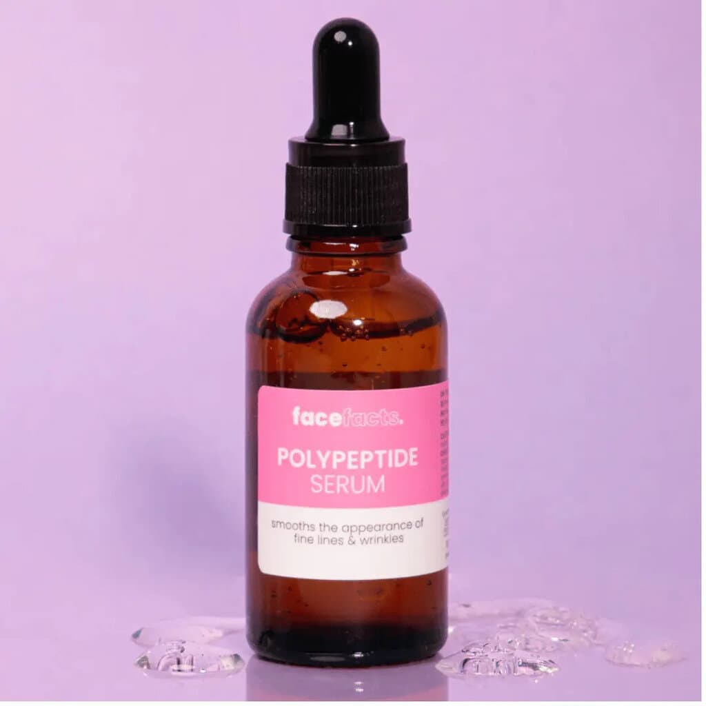 Face Facts Polypeptide Facial Serum with Rice Protein and Lavender - 30ml 2
