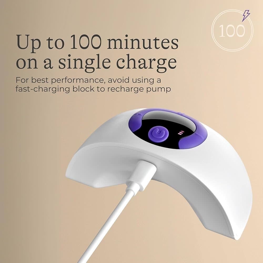 Lansinoh Discreet Duo Wearable Hands-Free Breast Pump - White 2