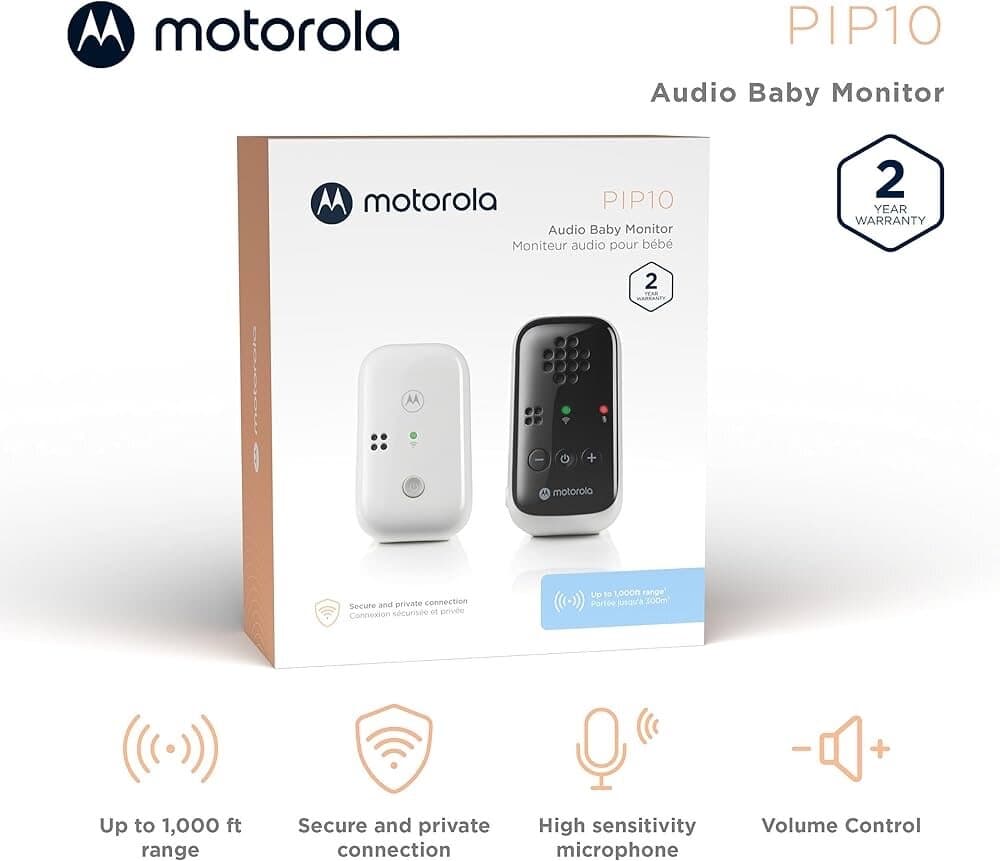 Motorola Nursery Audio Baby Monitor - White 2