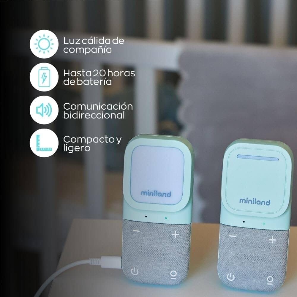 Miniland Digitalk Lite Audio Baby Monitor 5