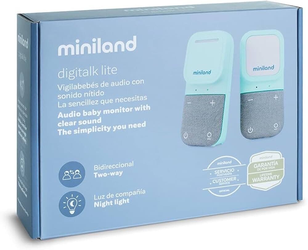 Miniland Digitalk Lite Audio Baby Monitor 7