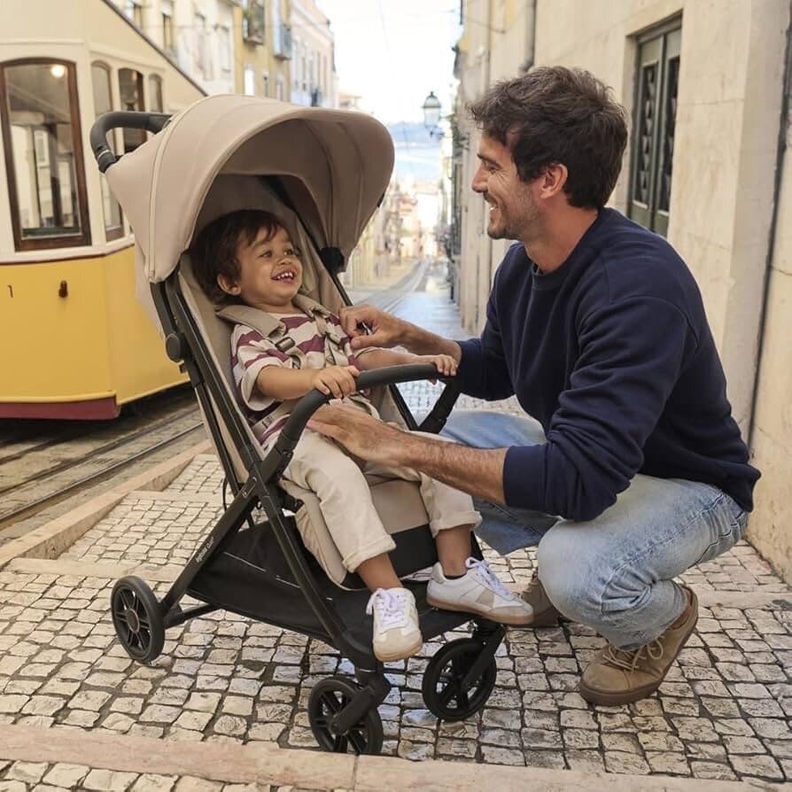 Inglesina Lightweight Baby Stroller - Lunar Beige 2