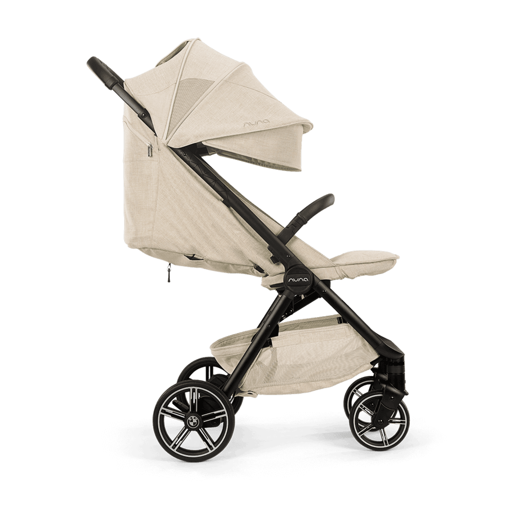 trvl™ lx BMW Collection Lightweight Luxury Baby Stroller - Cream 4